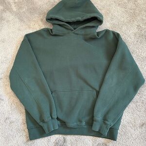 Abercrombie and fitch green hoodie in size L